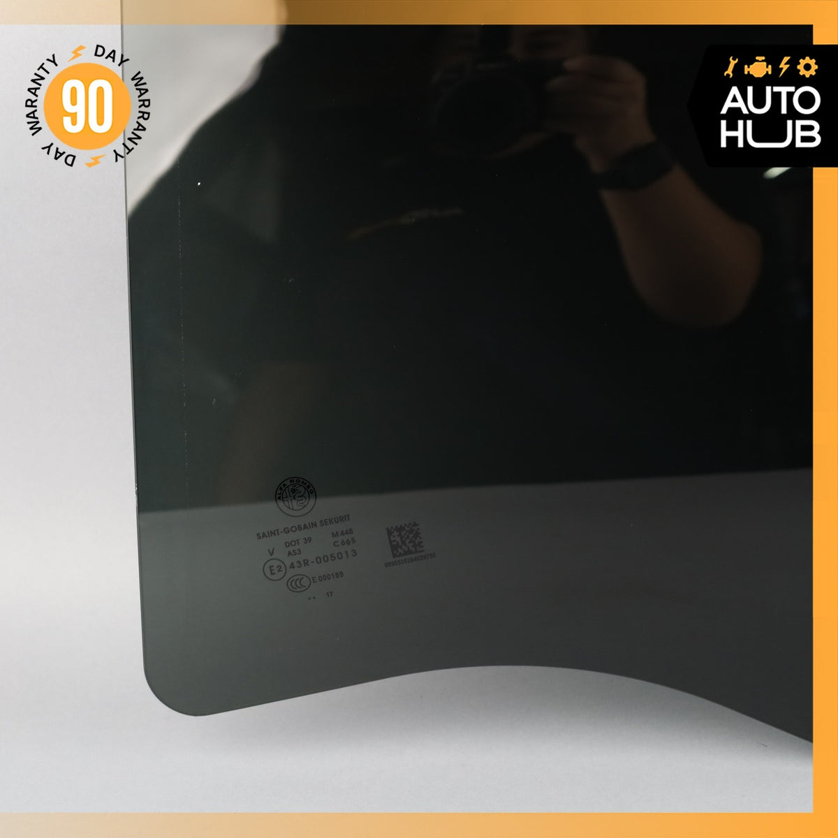 17-23 Alfa Romeo 949 Stelvio Rear Right Side Door Window Glass OEM 72k - photo 4