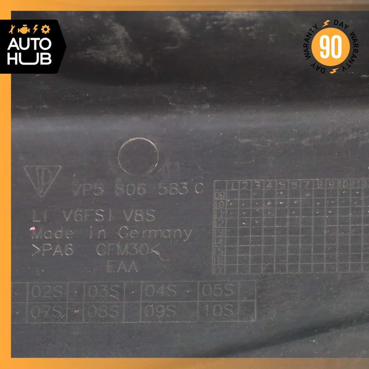 11-14 Porsche Cayenne 958 VR6 Engine Bay Cover Panel Right & Left Side Set OEM - photo 8