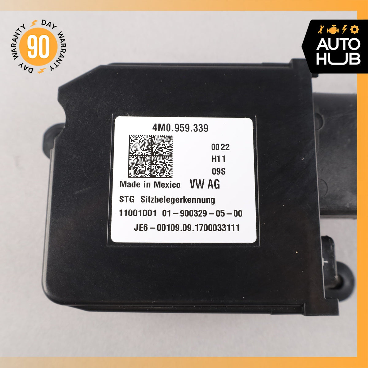 Audi 4M Q7 Q5 A5 Right Passenger Side Seat Occupancy Weight Sensor OEM 87k - photo 9