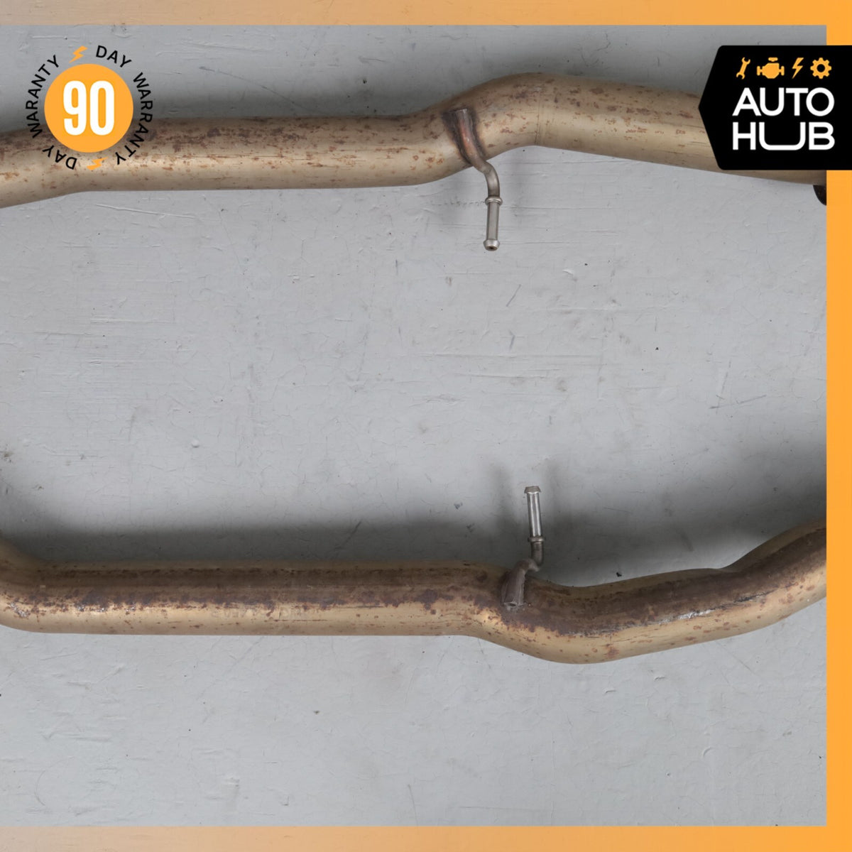 Bentley Continental GT 6.0L Middle Exhaust Downpipe Left & Right Side OEM - photo 3