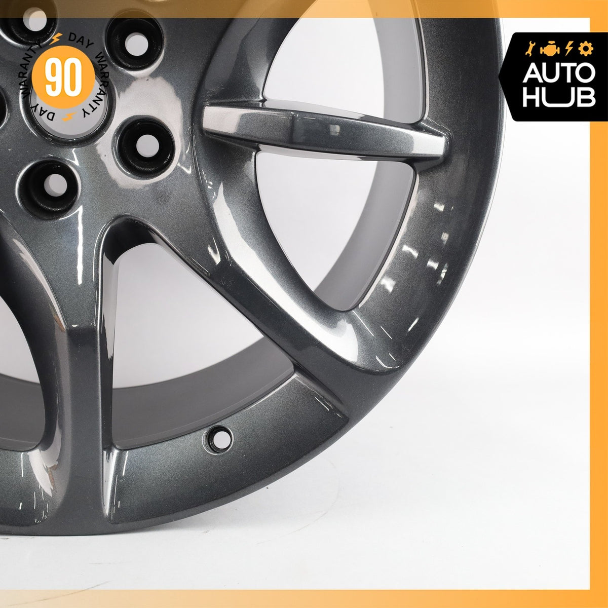 Maserati GranTurismo S M145 10.5 x 20 20" Rear Wheel Rim Gray 84072500 OEM - photo 6