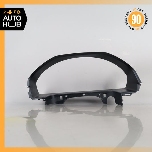 10-16 Mercedes W212 E350 E400 Instrument Cluster Clear Bezel Trim Cover OEM - photo 1