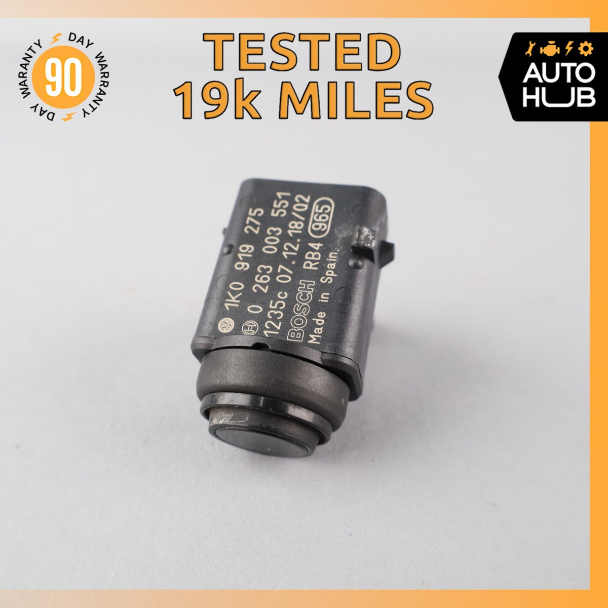 Bentley Continental GTC GT Front or Rear Bumper Parking Sensor PDC OEM 19k - photo 1