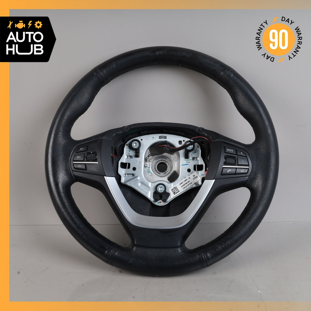 11-18 BMW F25 X3 X4 Leather Steering Wheel w/ Switch OEM - photo 1