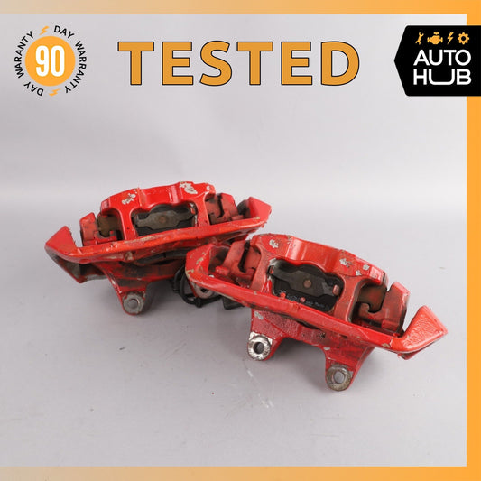 08-14 Mercedes W221 S63 CL65 AMG Rear Left And Right Brake Caliper Set of 2 OEM - photo 1
