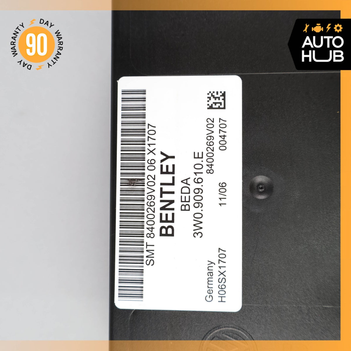 Bentley Continental Flying Spur GT Trunk Lid Lock Release Control Module OEM 39k - photo 9