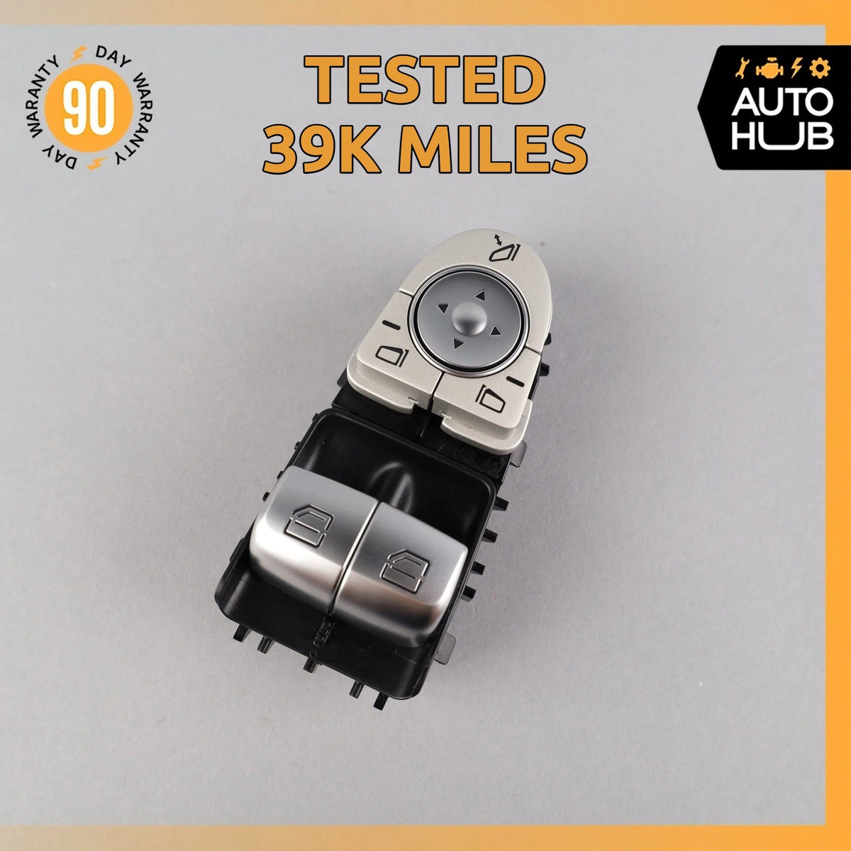 15-23 Mercedes W205 C63 AMG C300 Left Driver Master Window Switch Control OEM - photo 1
