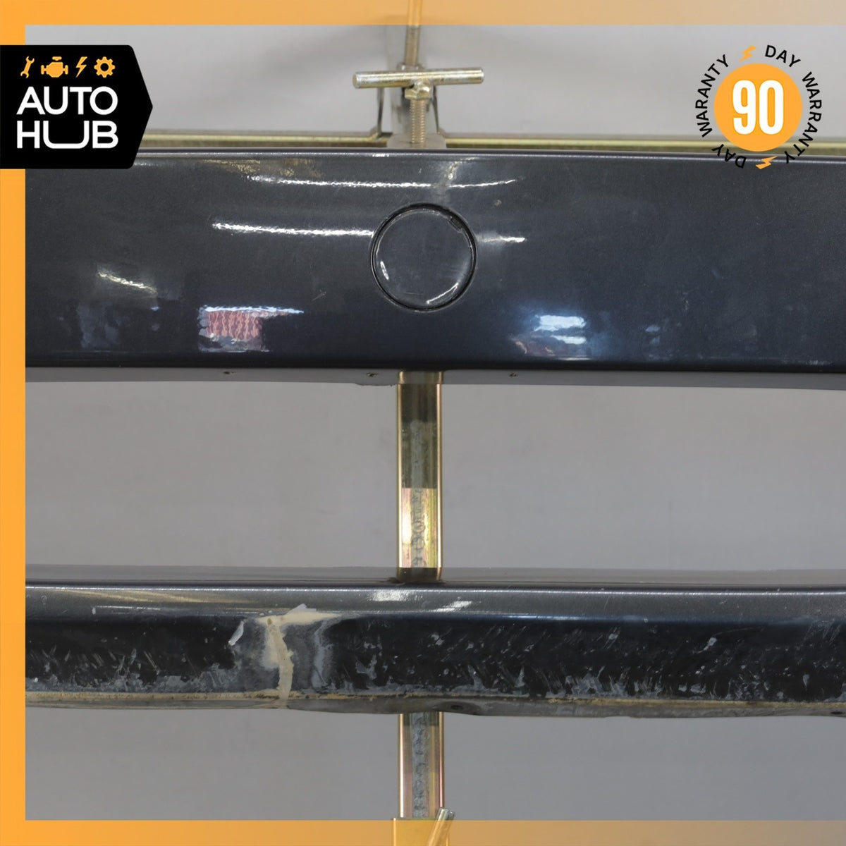 05-10 Aston Martin DB9 Front Bumper Cover Assembly Silver OEM - photo 5