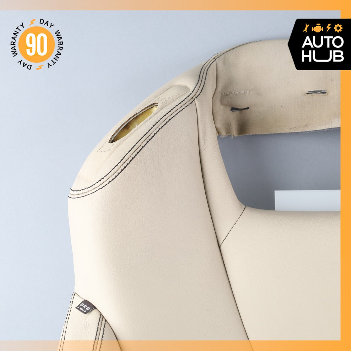 12-16 Mercedes R172 SLK350 SLK250 Right Side Upper Seat Cushion Beige OEM 30k - photo 3