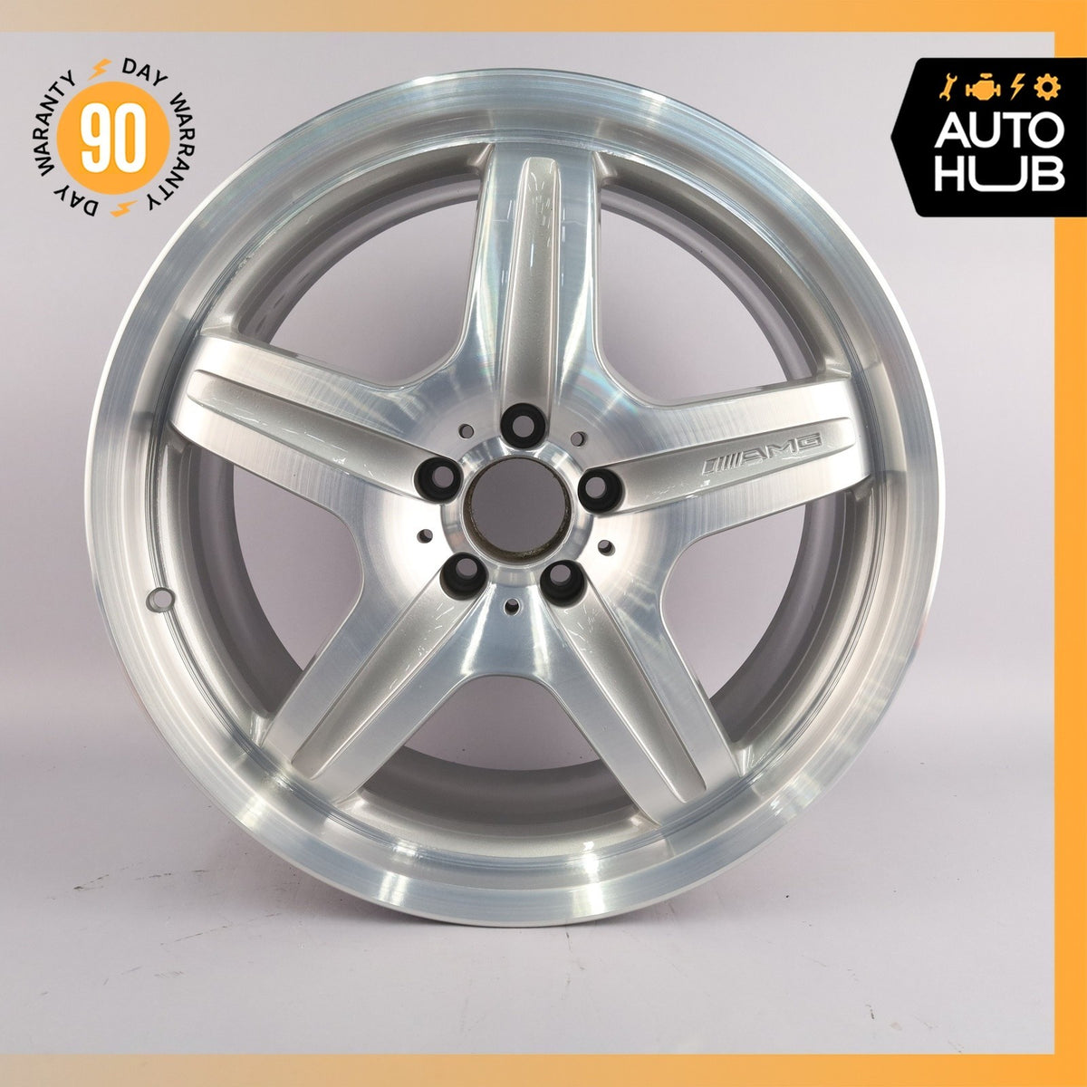 Mercedes W164 ML63 AMG ML350 ML550 10 x 20 20" Wheel Rim Polished 1644012002 OEM - photo 2