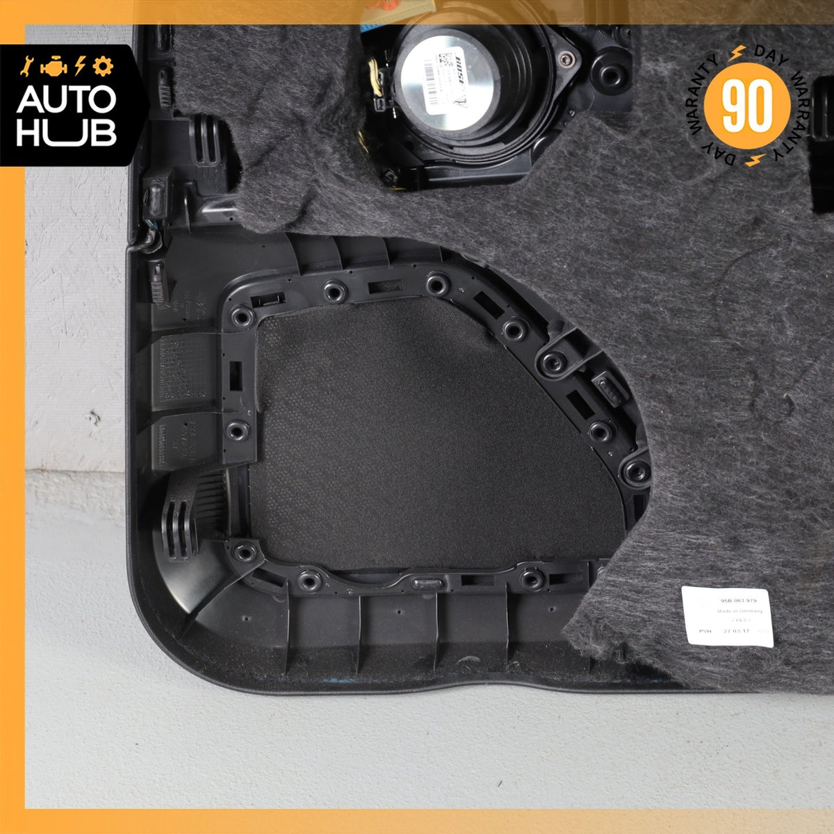 15-24 Porsche Macan 95B Front Left Driver Side Interior Door Panel Black OEM 89k - photo 16