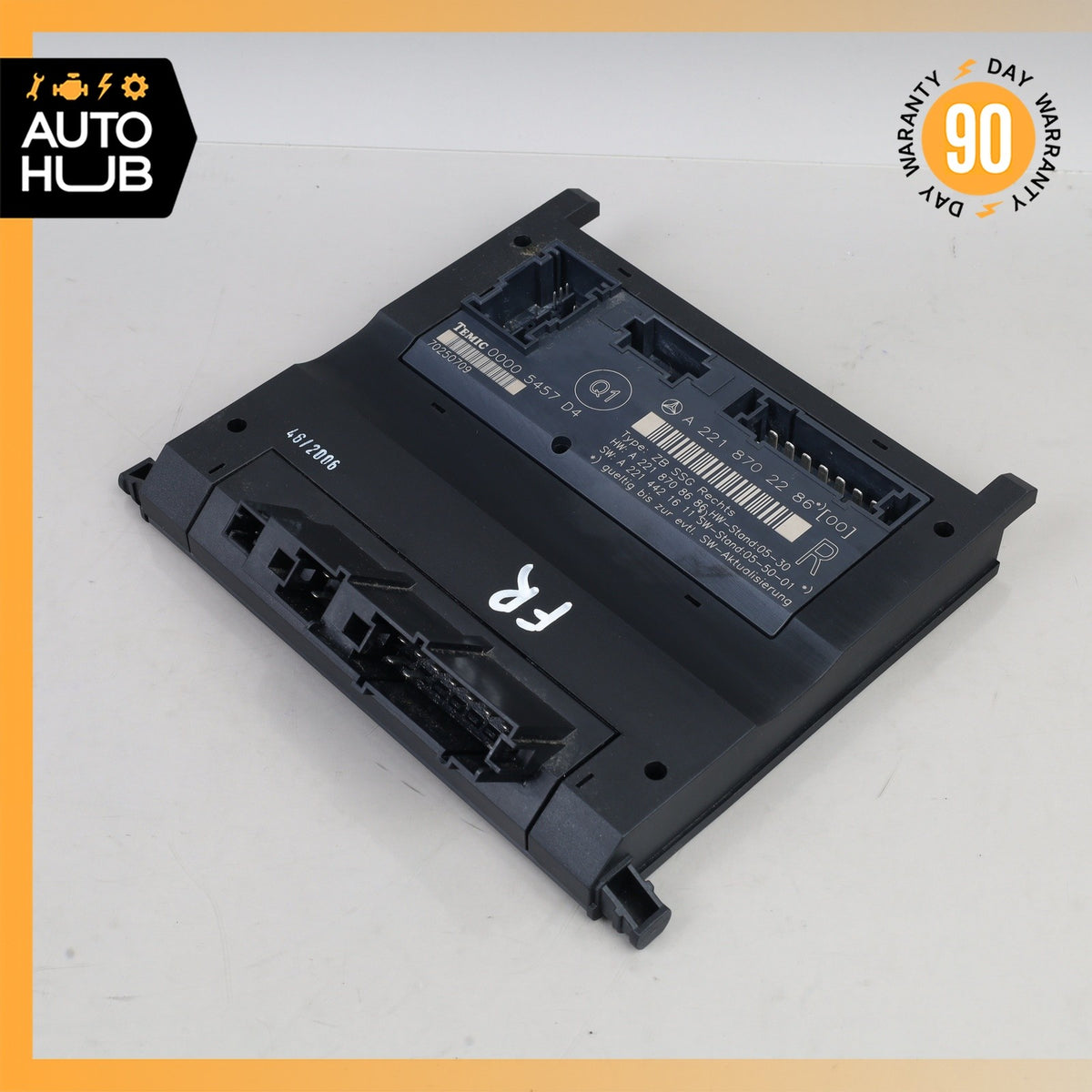 07-13 Mercedes W221 S600 S63 AMG Front Right Side Under Seat Control Unit OEM - photo 1