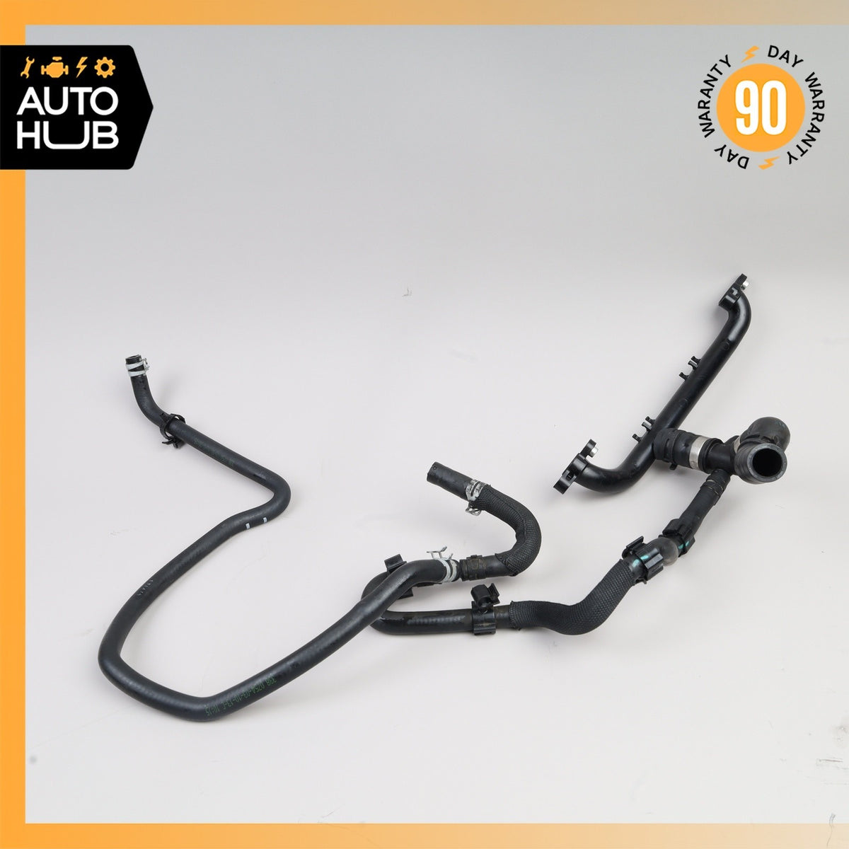 14-16 Porsche Panamera 970 Hybrid Engine Coolant Hose Pipe Set OEM - photo 2