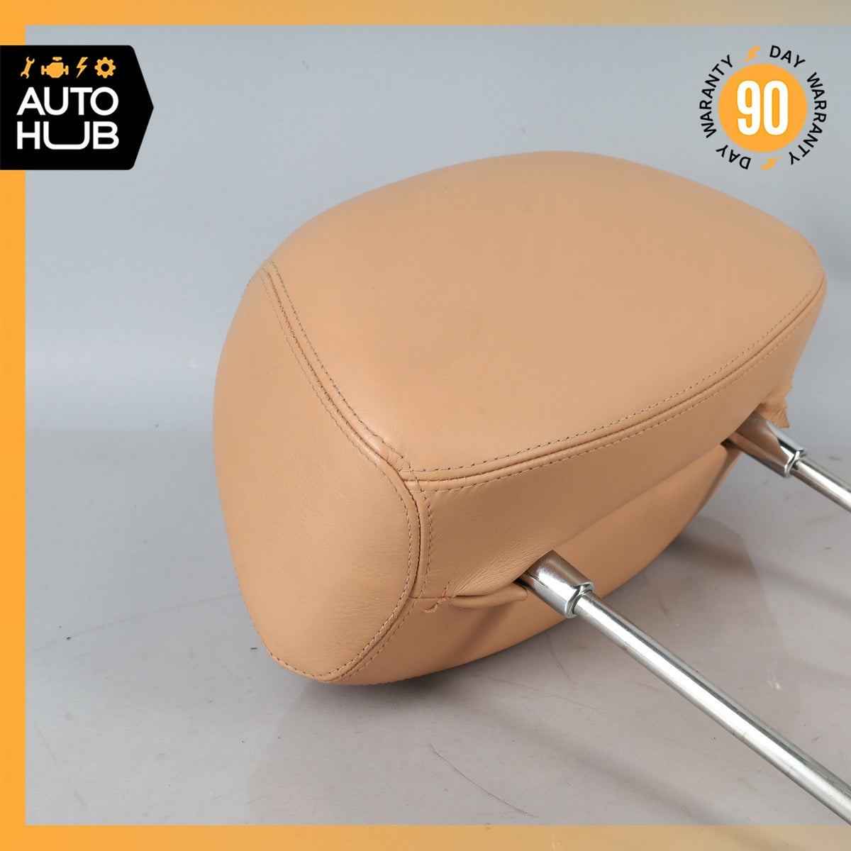 Bentley Arnage Front or Rear Seat Headrest Head Rest Brown OEM 50k - photo 6