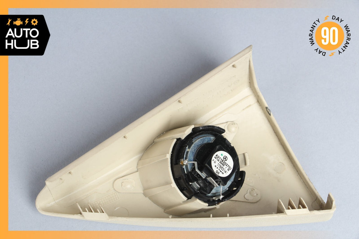 03-06 Mercedes W211 E500 E320 Tweeter Speaker Cover Left Driver Side Beige OEM - photo 8