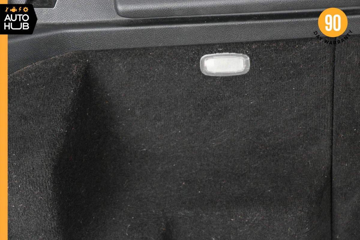 10-15 Mercedes X204 GLK350 GLK250 Right Trunk Compartment Lining Trim Black OEM - photo 5