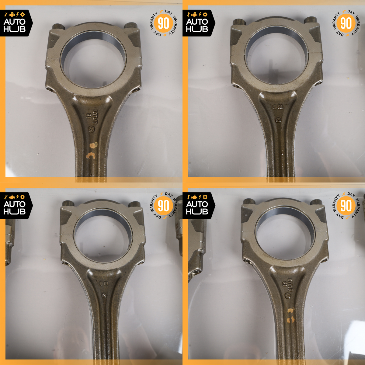 03-13 Bentley Continental GTC GT 6.0L Engine Motor Piston Connecting Rod Set 40k - photo 20