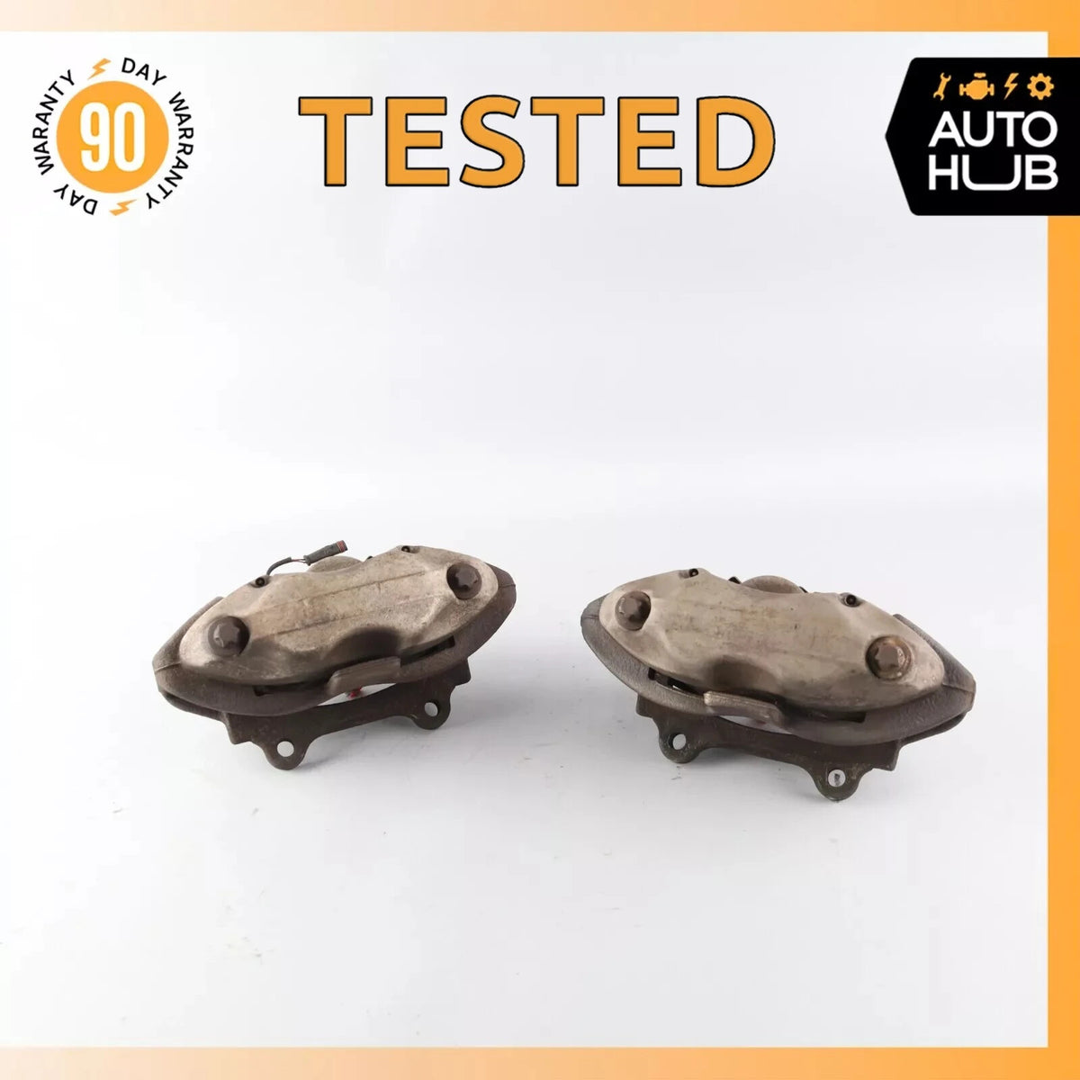 Mercedes W221 S550 CL550 4Matic Front Left & Right Brake Caliper Calipers Set - photo 1