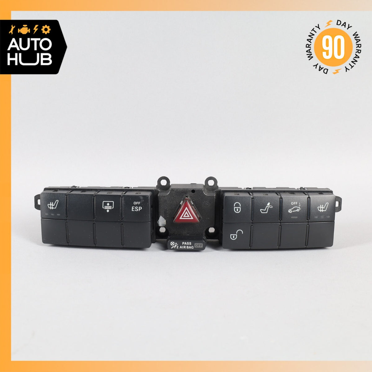 05-07 Mercedes W203 C240 C320 C280 Hazard Light Door Lock Control Panel OEM - photo 1