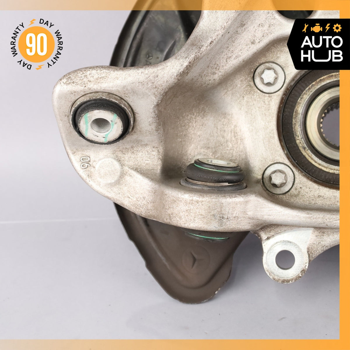 16-23 Mercedes W205 C43 C450 AMG Rear Right Side Spindle Knuckle Hub OEM - photo 10