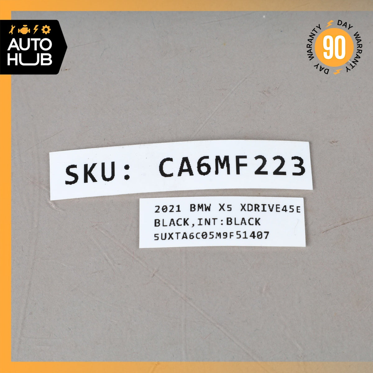 BMW G05 X5 X4 X4M Active Air Suspension Control Module VDP 37148835394 OEM 44k - photo 11