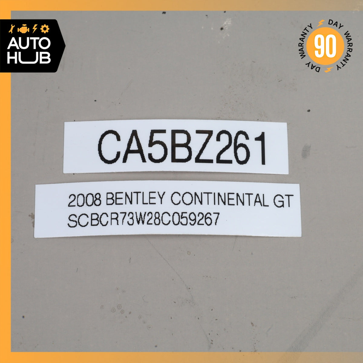 03-13 Bentley Continental GT Flying Spur Rear Right Side Reverse Light Lamp OEM - photo 19