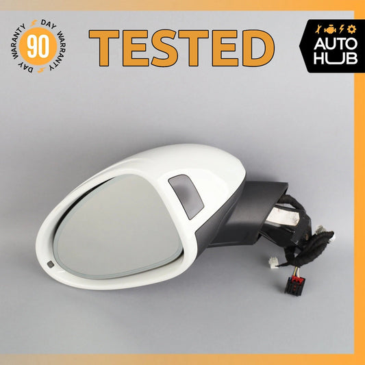 15-18 Porsche Macan 95B Left Side Rear View Door Mirror w/ Blind Spot OEM - photo 1