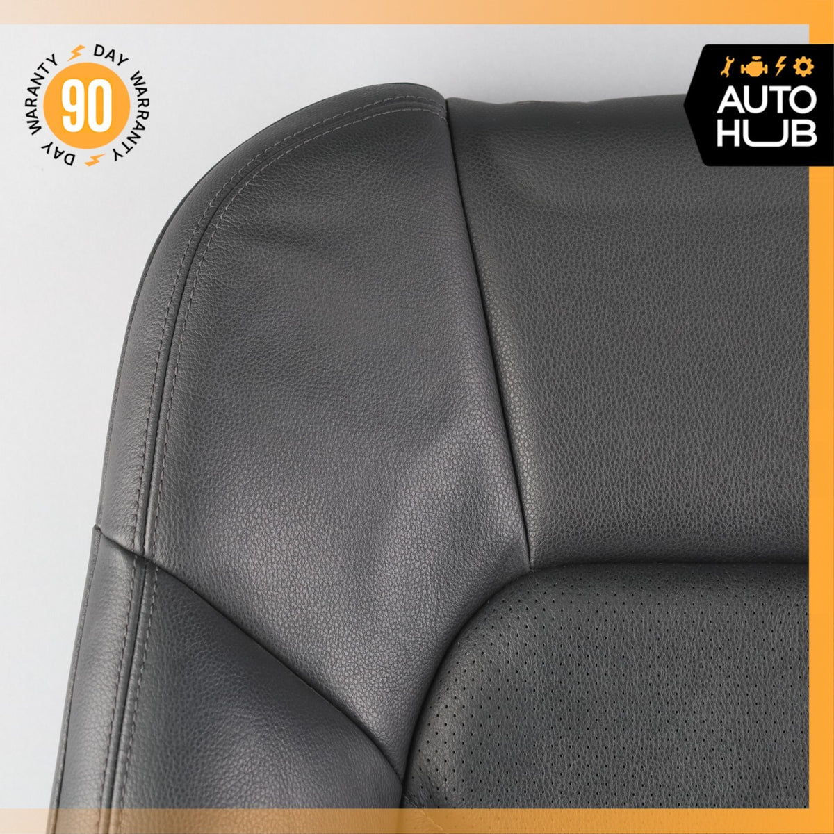 11-18 Porsche Cayenne 958 Front Right Side Seat Upper Cushion Black OEM - photo 2