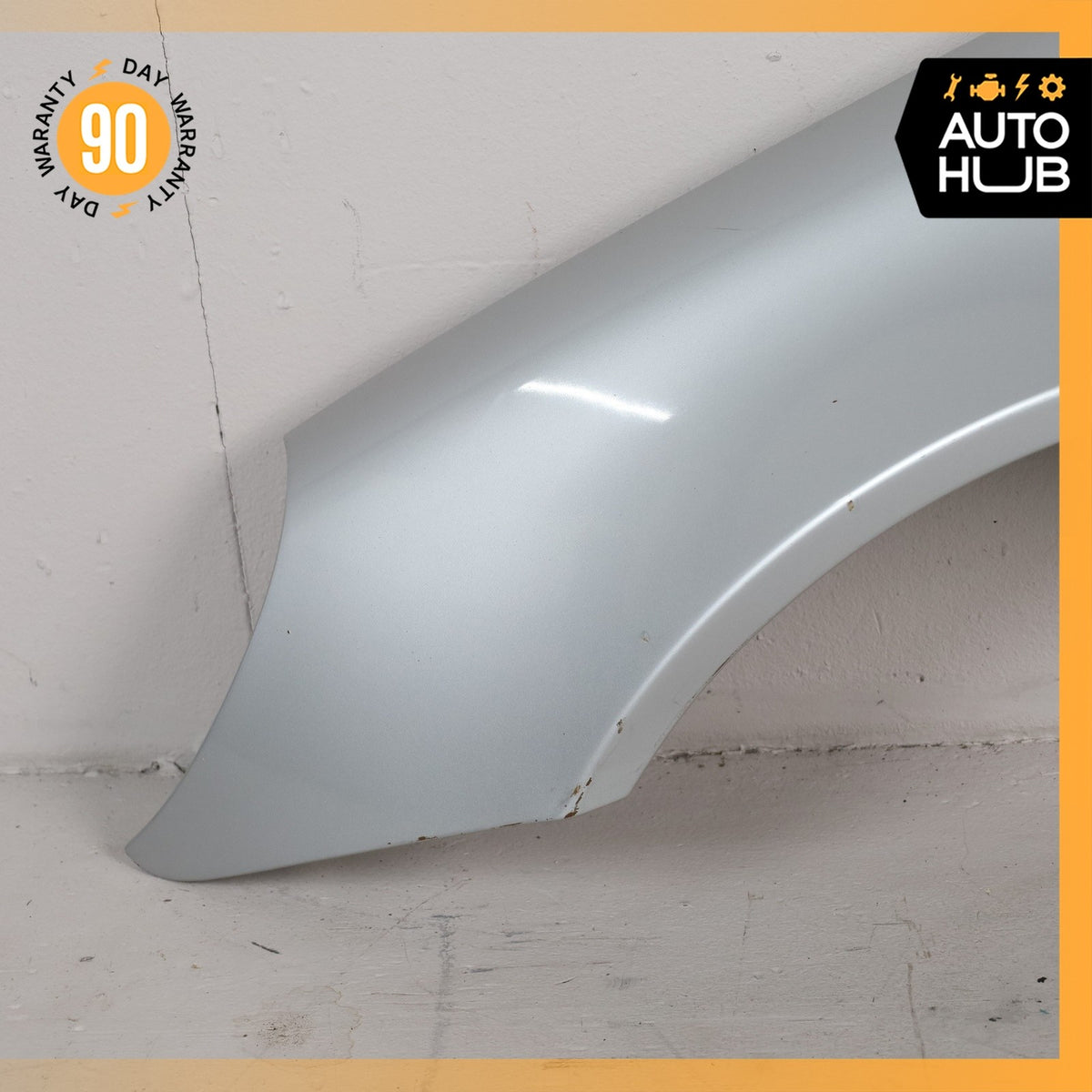 01-04 Mercedes R170 SLK230 SLK320 Fender Front Left Driver Side Silver OEM - photo 2