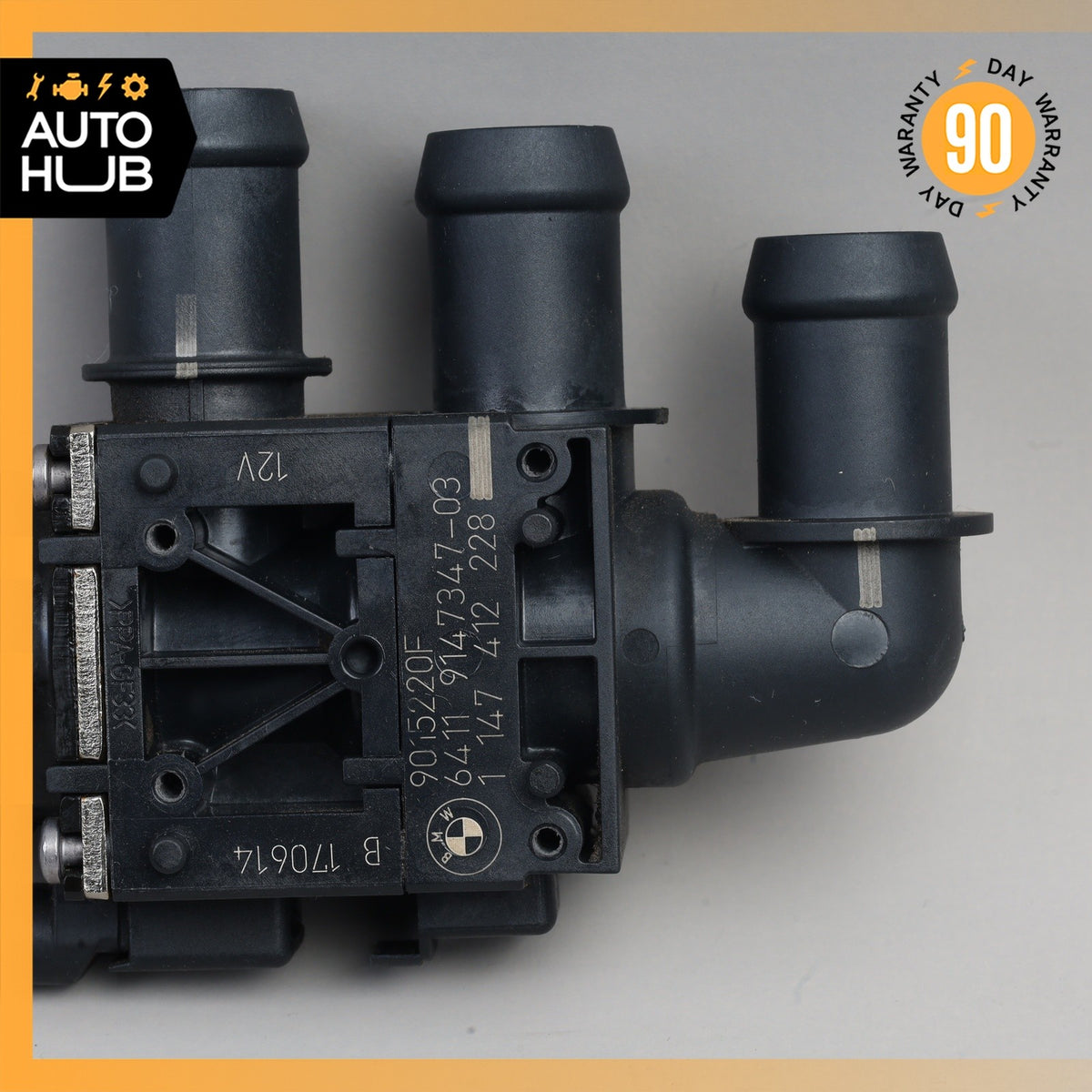 12-18 BMW F30 330e 320i 335i A/C AC Heater Valve Assembly OEM - photo 4