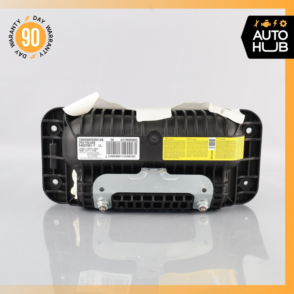 Mercedes W212 E350 Passenger Dash Airbag Air Bag OEM - photo 7