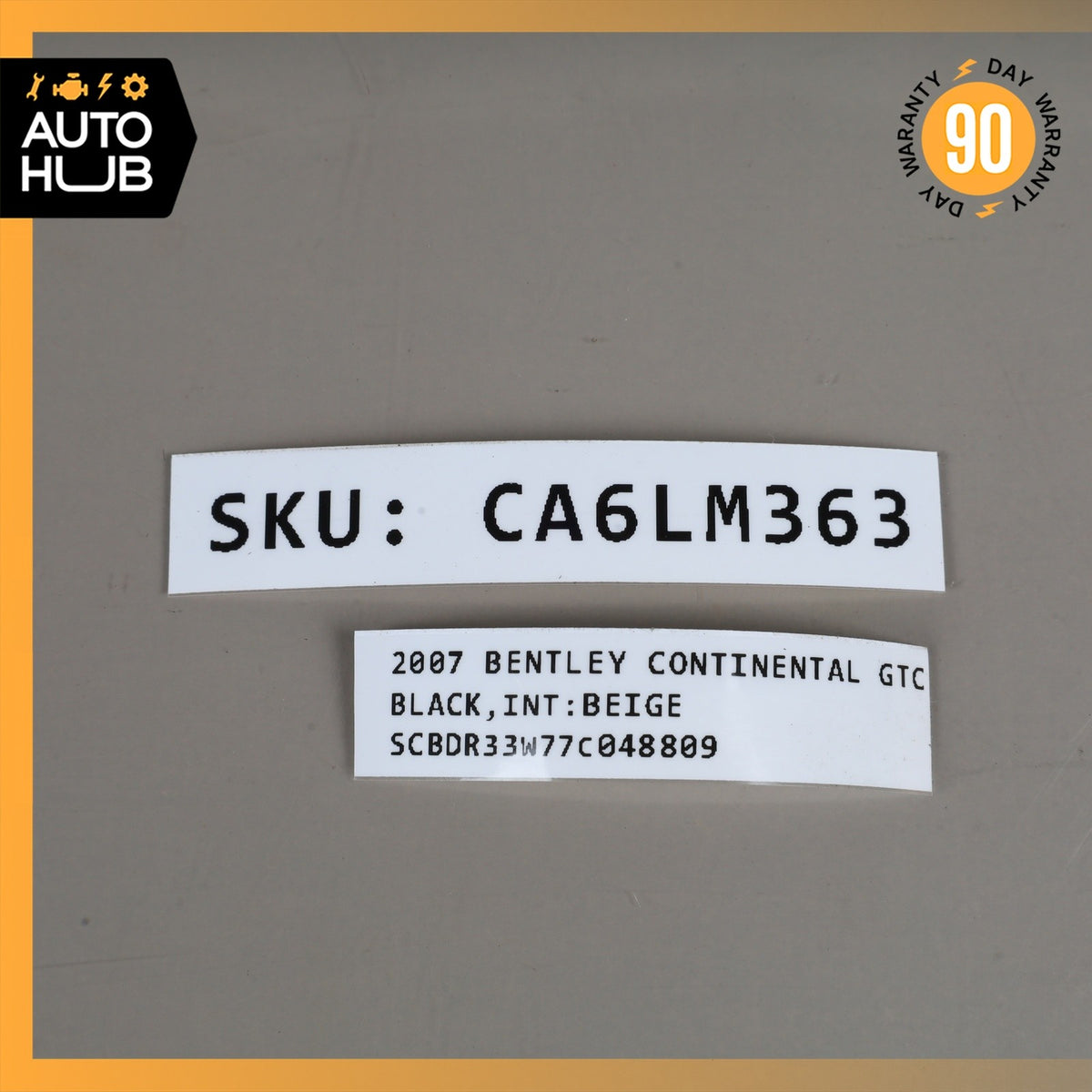 03-13 Bentley Continental GTC GT Left Side Fuel Pump Level Sending Unit OEM 40k - photo 17