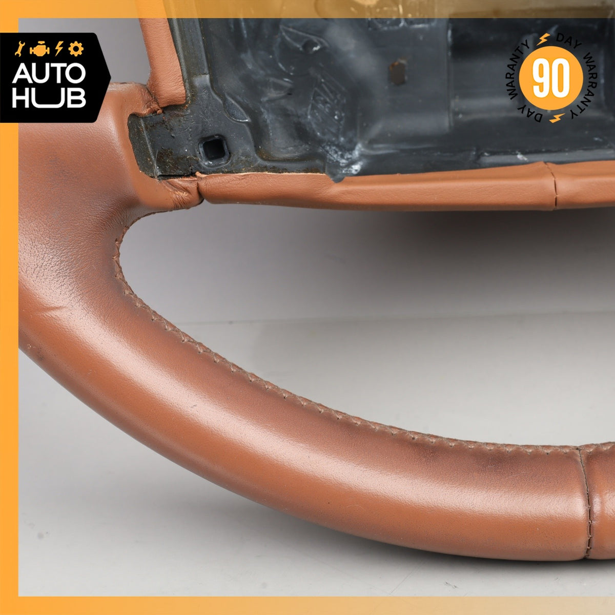 03-10 Bentley Continental GT GTC Flying Spur Driver Steering Wheel Brown OEM 87k - photo 8