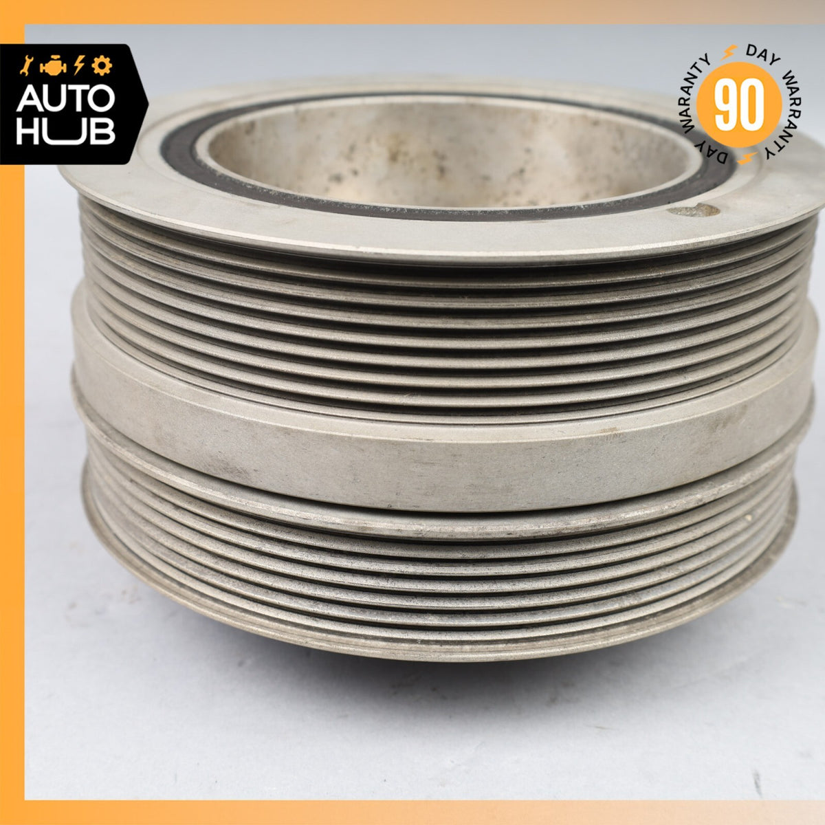 10-23 Jaguar X150 XKR / Range Rover Engine Crankshaft Balancer Pulley OEM 46k - photo 12