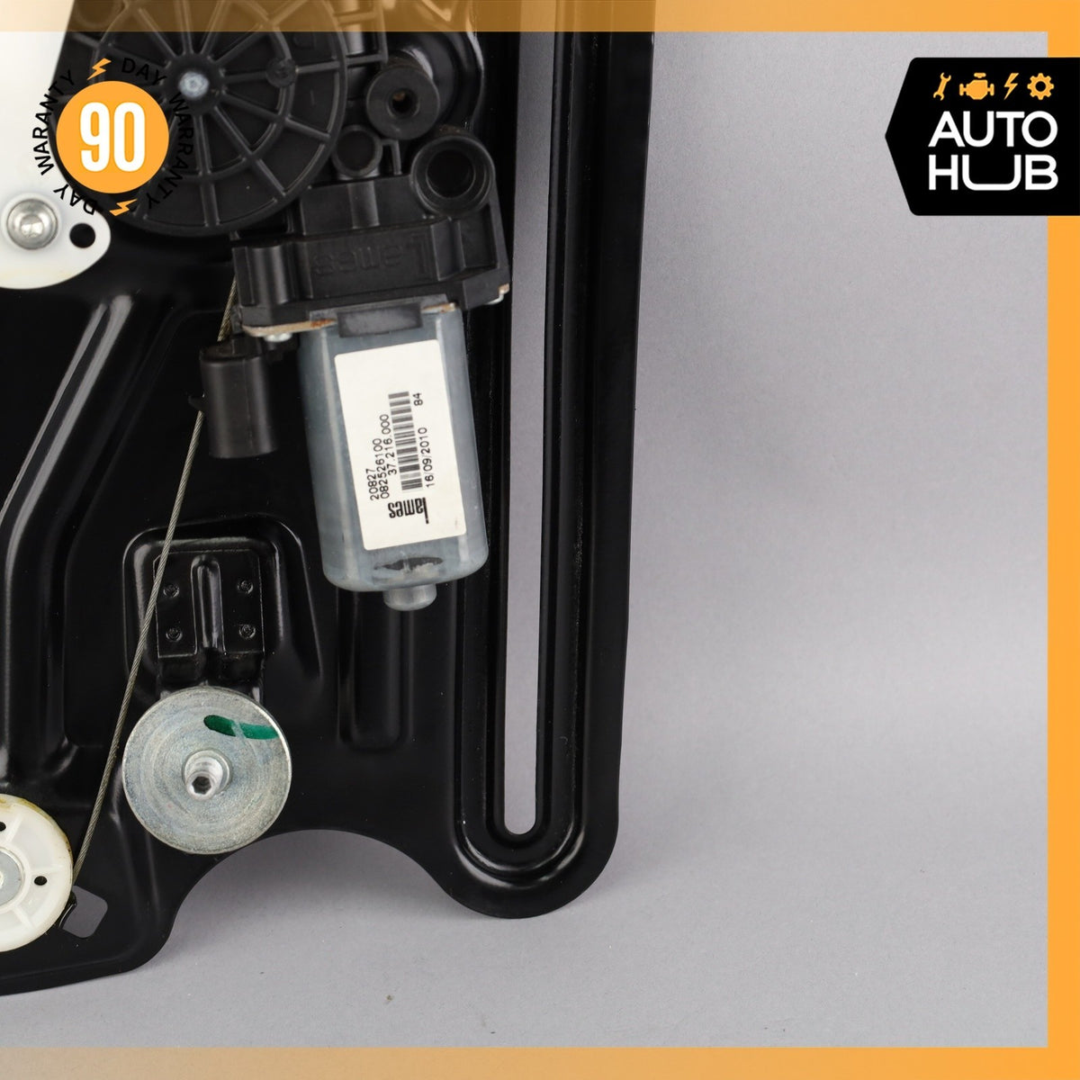 Maserati GranTurismo M145 Rear Left Side Quarter Window Regulator Motor OEM 58k - photo 10