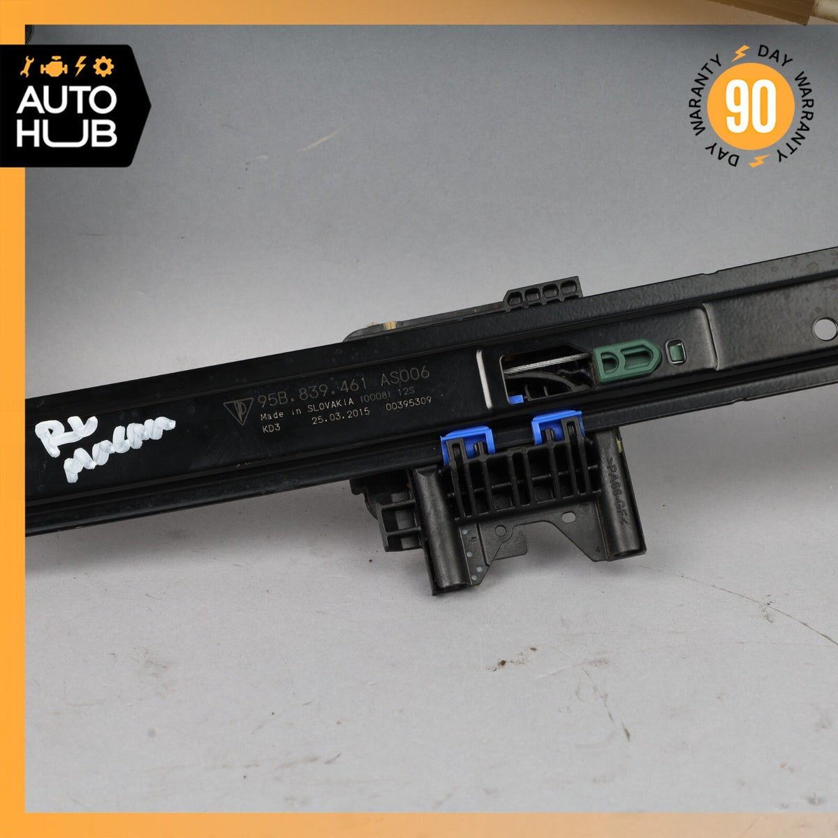 2015 Porsche Macan S 95B Rear Left Driver Side Window Regulator w/ Motor OEM - photo 3