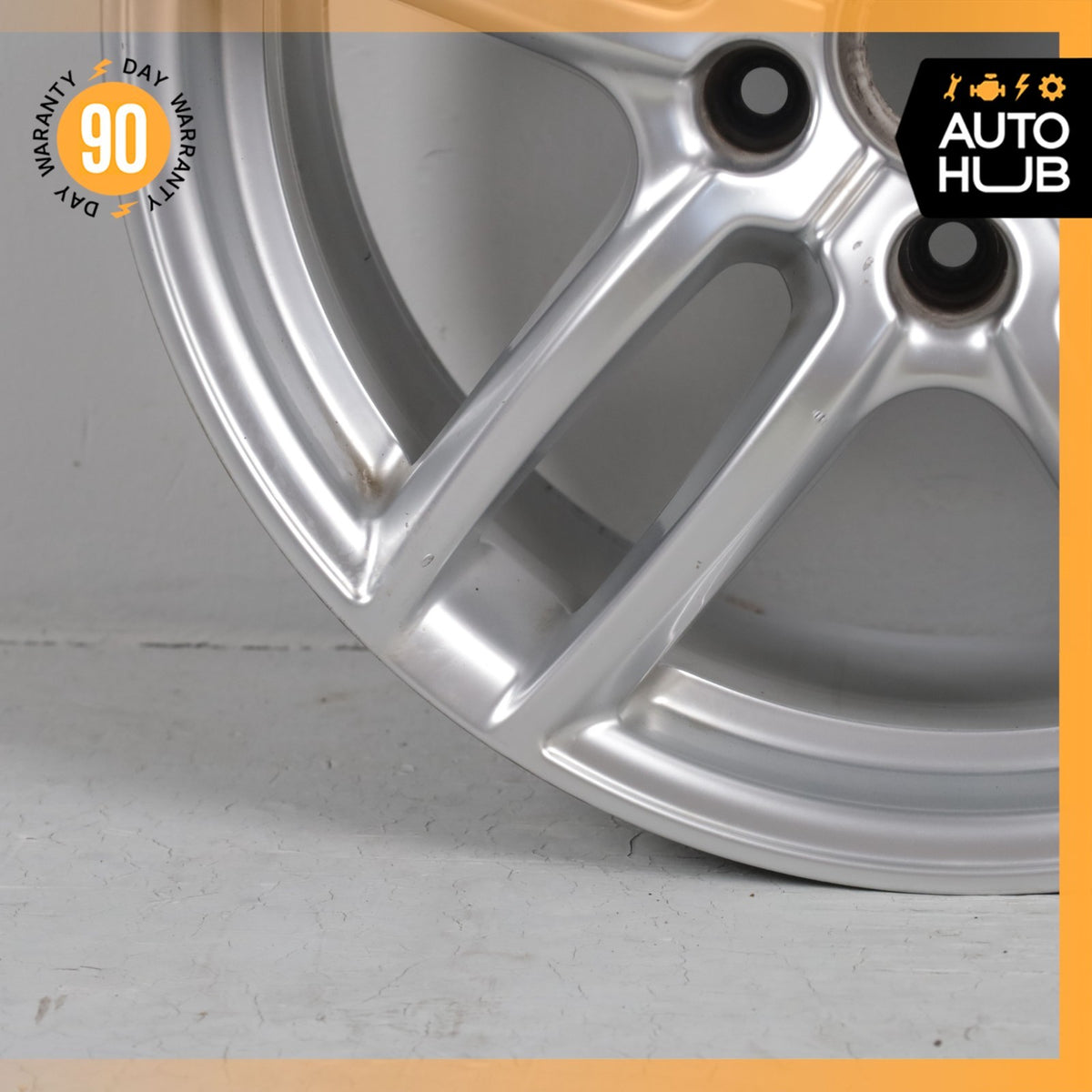 Porsche Cayenne 958 Turbo 8.5 X 19 19" Wheel Rim Silver 7P5601025AD OEM - photo 4
