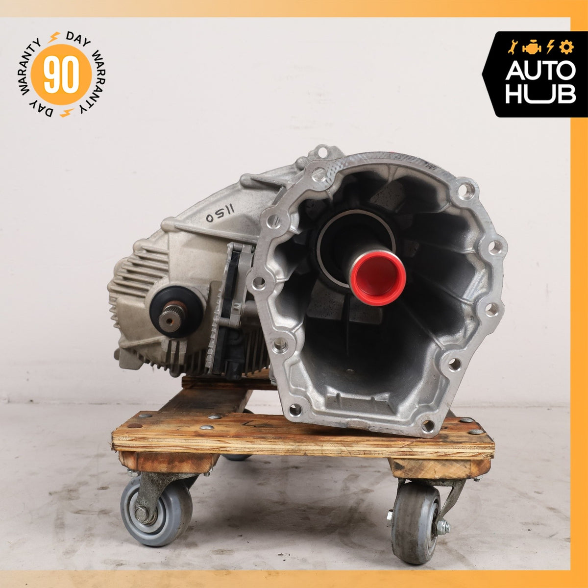 16-18 Porsche Cayenne 958 VR6 Transmission Transfer Case Gear Box w/ Module OEM - photo 12