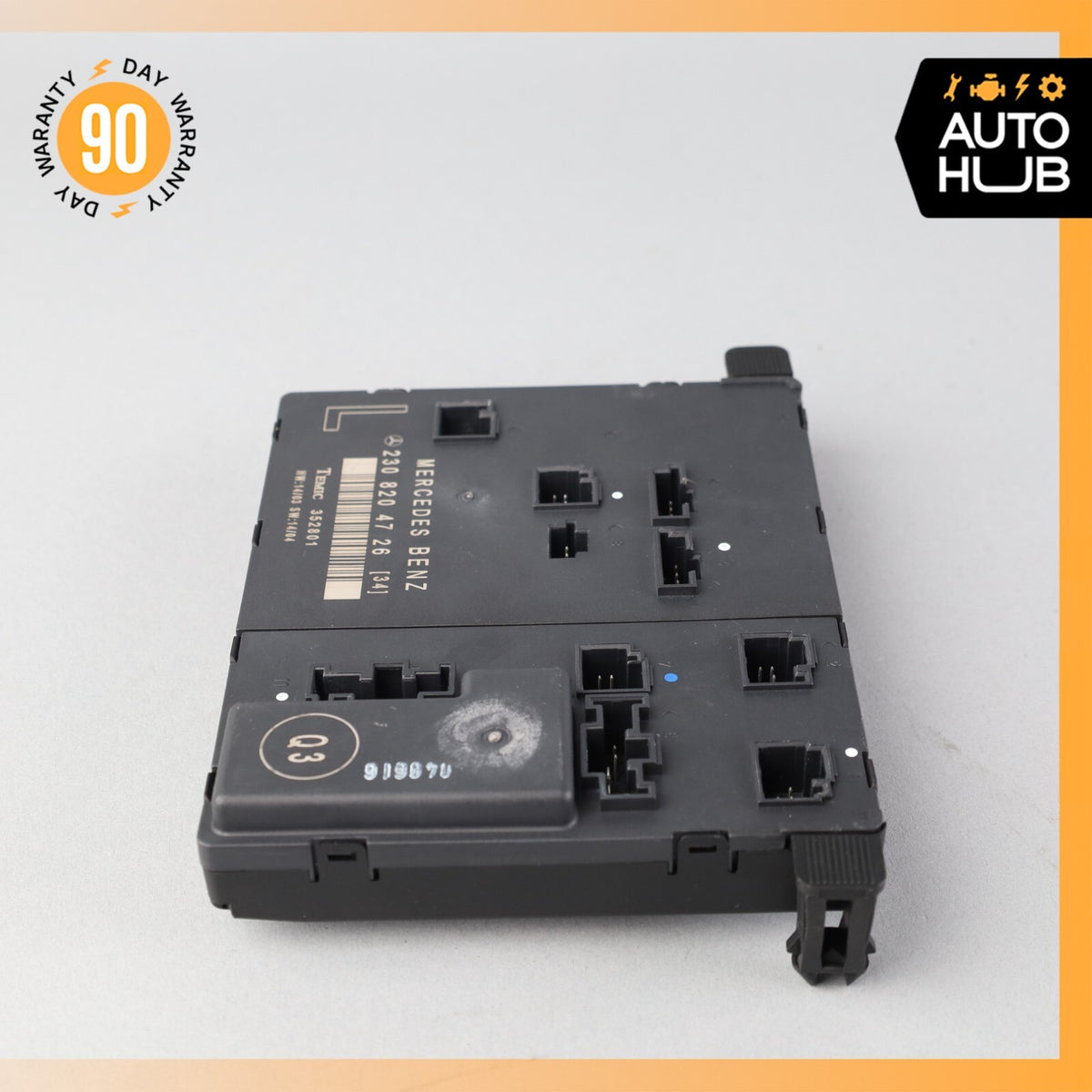 03-12 Mercedes R230 SL500 SL55 AMG SL550 Door Control Module Left Side OEM - photo 2
