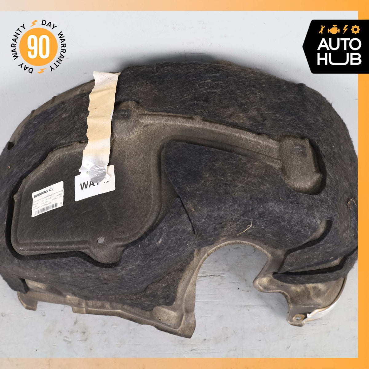 12-15 Bentley Continental GT Coupe Rear Right Fender Liner Splash Shield OEM - photo 4