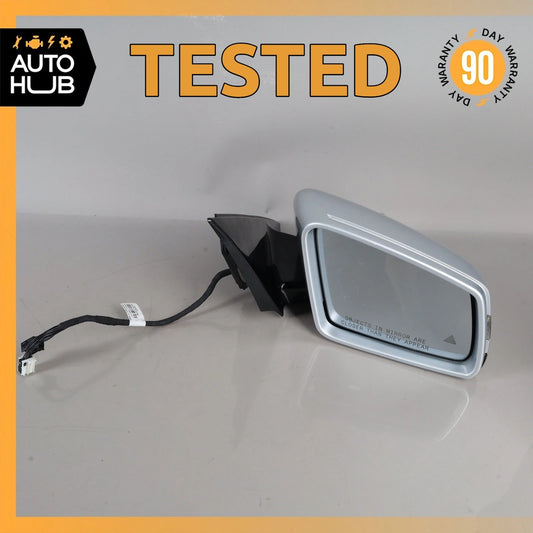 10-16 Mercedes W212 E350 E550 Right Side Rear View Door Mirror w/ Blind Spot OEM - photo 1