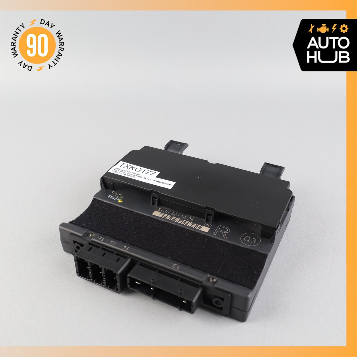 03-06 Mercedes R230 SL500 SL55 AMG Under Seat Control Module Right Side OEM - photo 1
