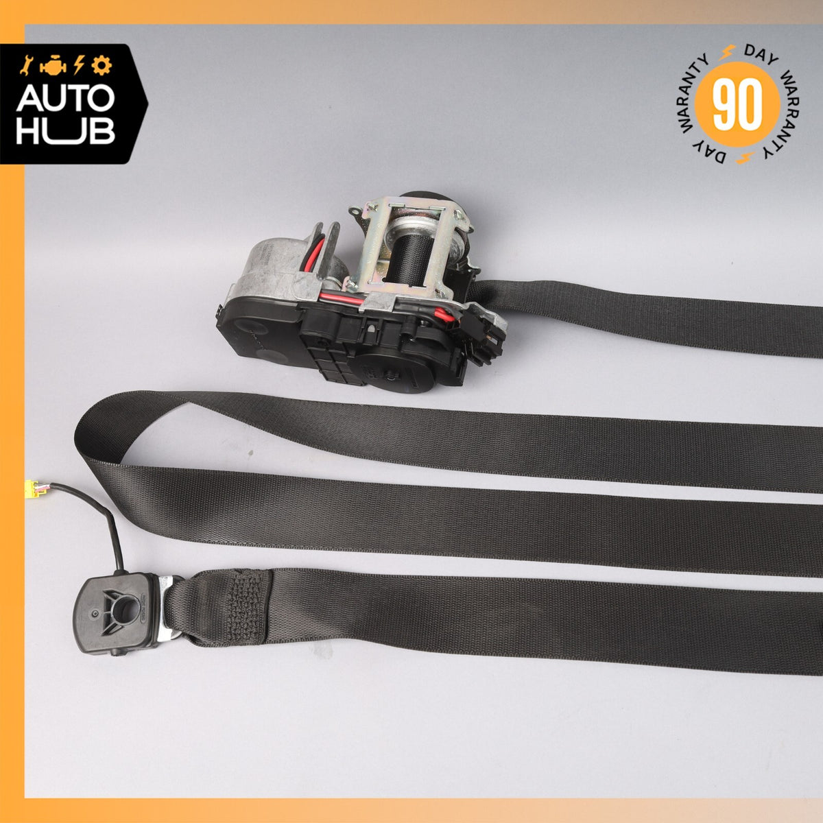 07-10 Mercedes W221 S600 S450 Front Right Passenger Side Seat Belt Black OEM - photo 3