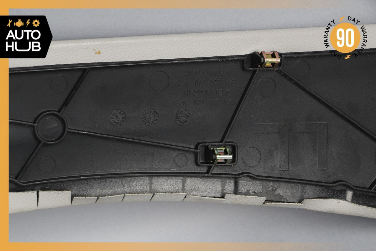 Mercedes R230 SL500 SL55 AMG Left Side Center Console Molding Trim Cover OEM - photo 10