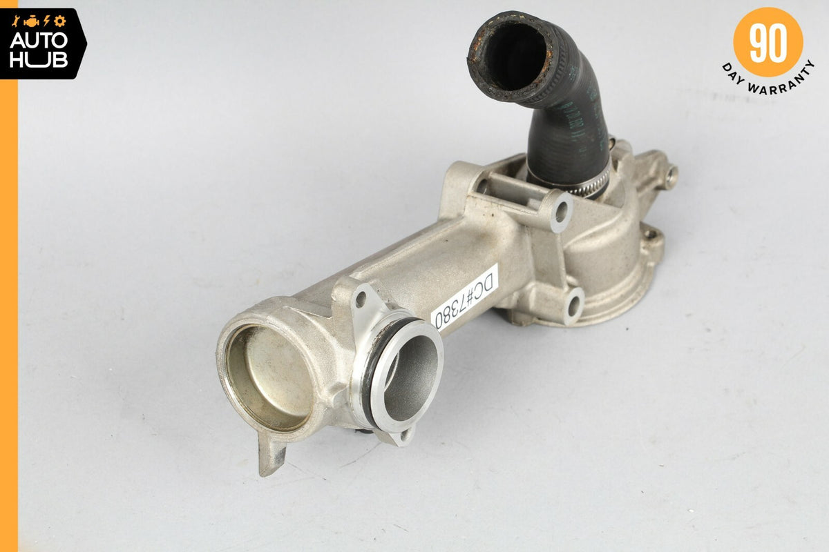 97-00 Mercedes R170 SLK230 2.3L Engine Thermostat Housing 1112030473 OEM - photo 4