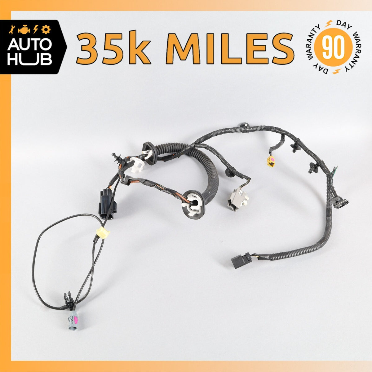 13-16 Aston Martin DB9 Coupe Rear Trunk Wire Harness DG4314A227AB OEM 35k - photo 1