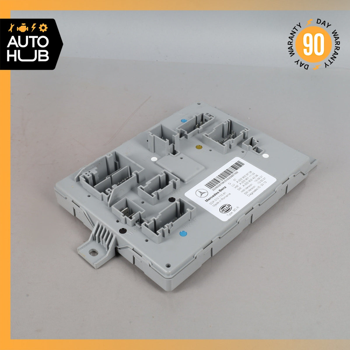 15-18 Mercedes W205 C300 C350e Rear Trunk SAM Control Module 2229009708 OEM - photo 4