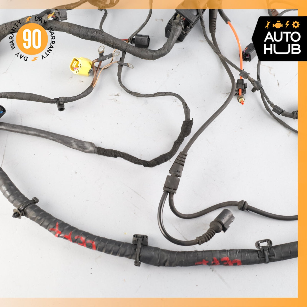 Bentley Continental Flying Spur Engine Motor Left Side Wiring Harness Cut 58k - photo 16