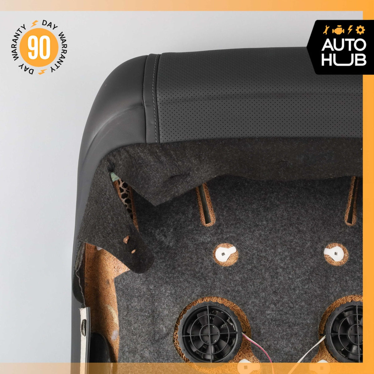 Mercedes W222 S63 AMG Front Left Seat Upper Back Cushion Exclusive Black OEM - photo 9
