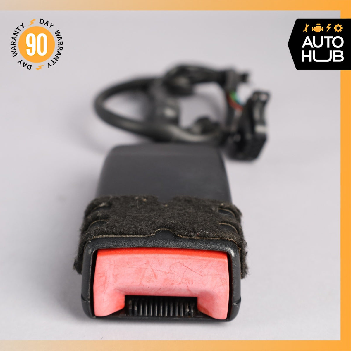 11-18 Audi D4 A8 Front Right Seat Belt Seatbelt Buckle OEM - photo 3